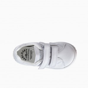 DEPORTIVO VELCROS BAREFOOT BLANCO