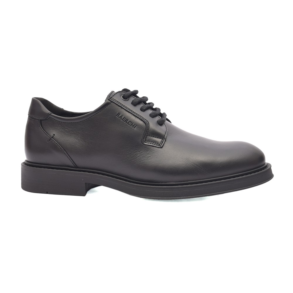 BLUCHER LISO NAPA NEGRO
