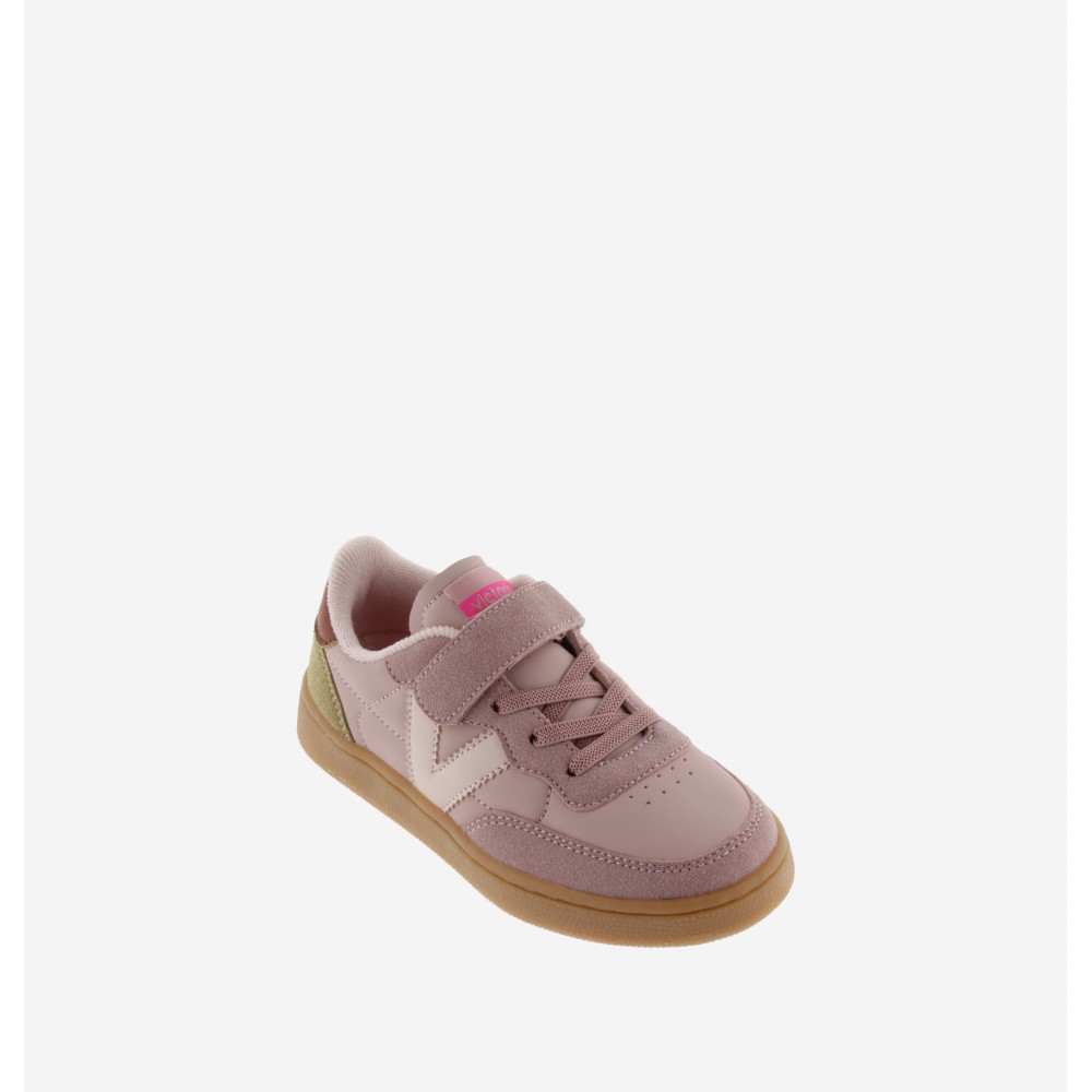 DEPORTIVO ELASTICO Y VELCRO NUDE