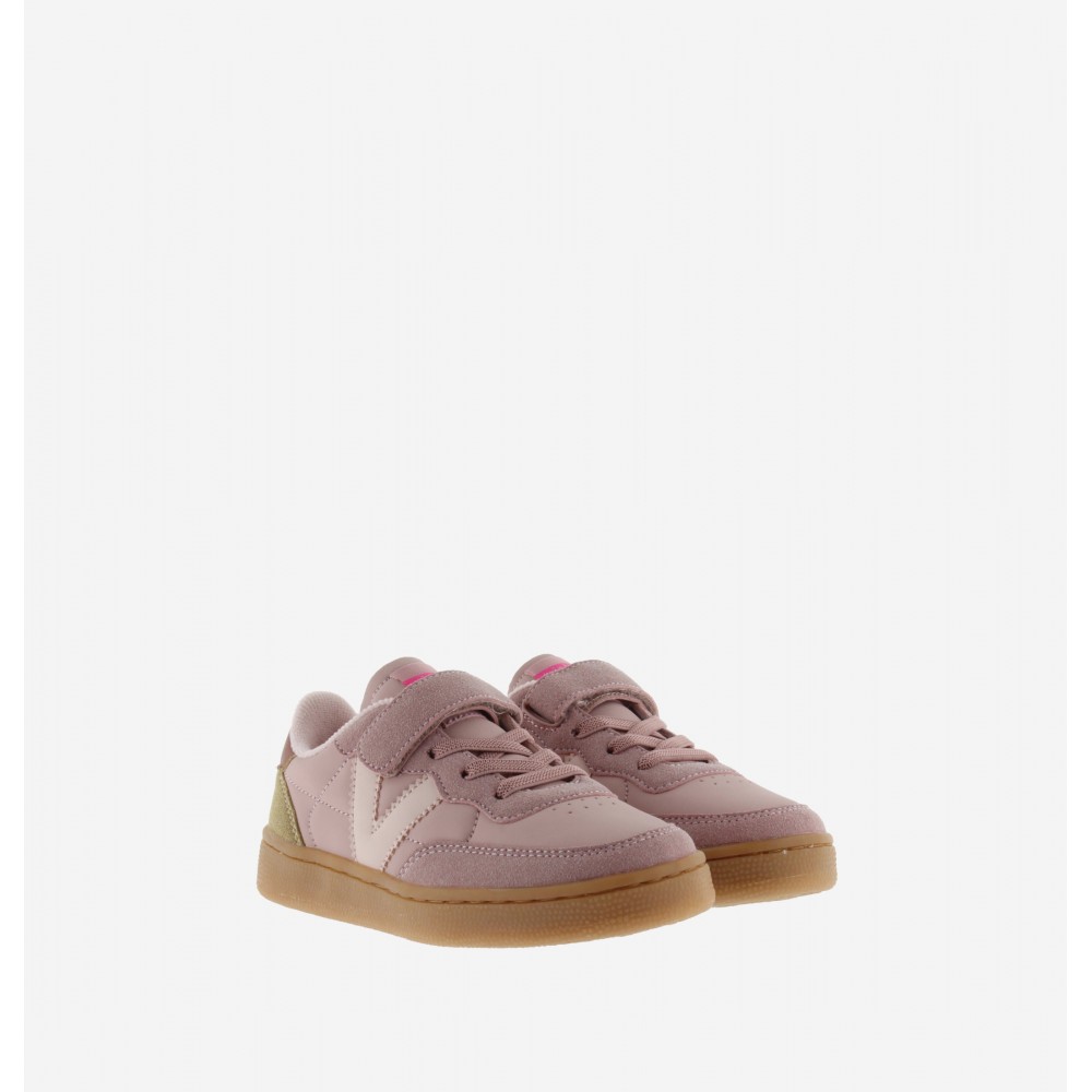 DEPORTIVO ELASTICO Y VELCRO NUDE