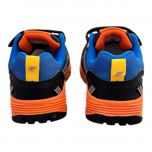 DEPORTIVO VELCROS MARINO NARANJA