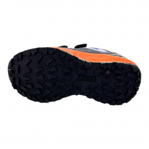 DEPORTIVO VELCROS MARINO NARANJA