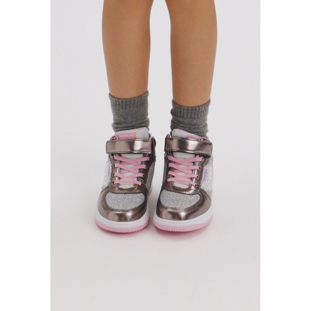 DEPORTIVO BOTA LUCES PEWTER