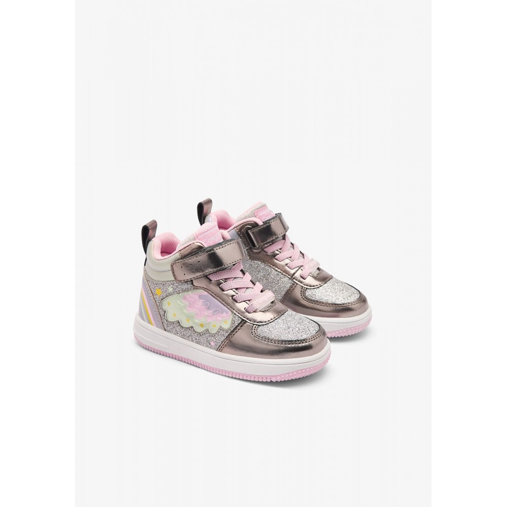 DEPORTIVO BOTA LUCES PEWTER