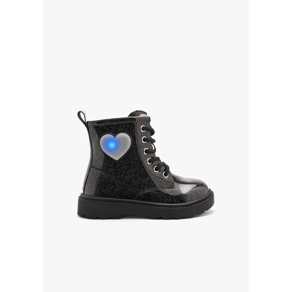 MILITAR LUCES CORAZON BLACK