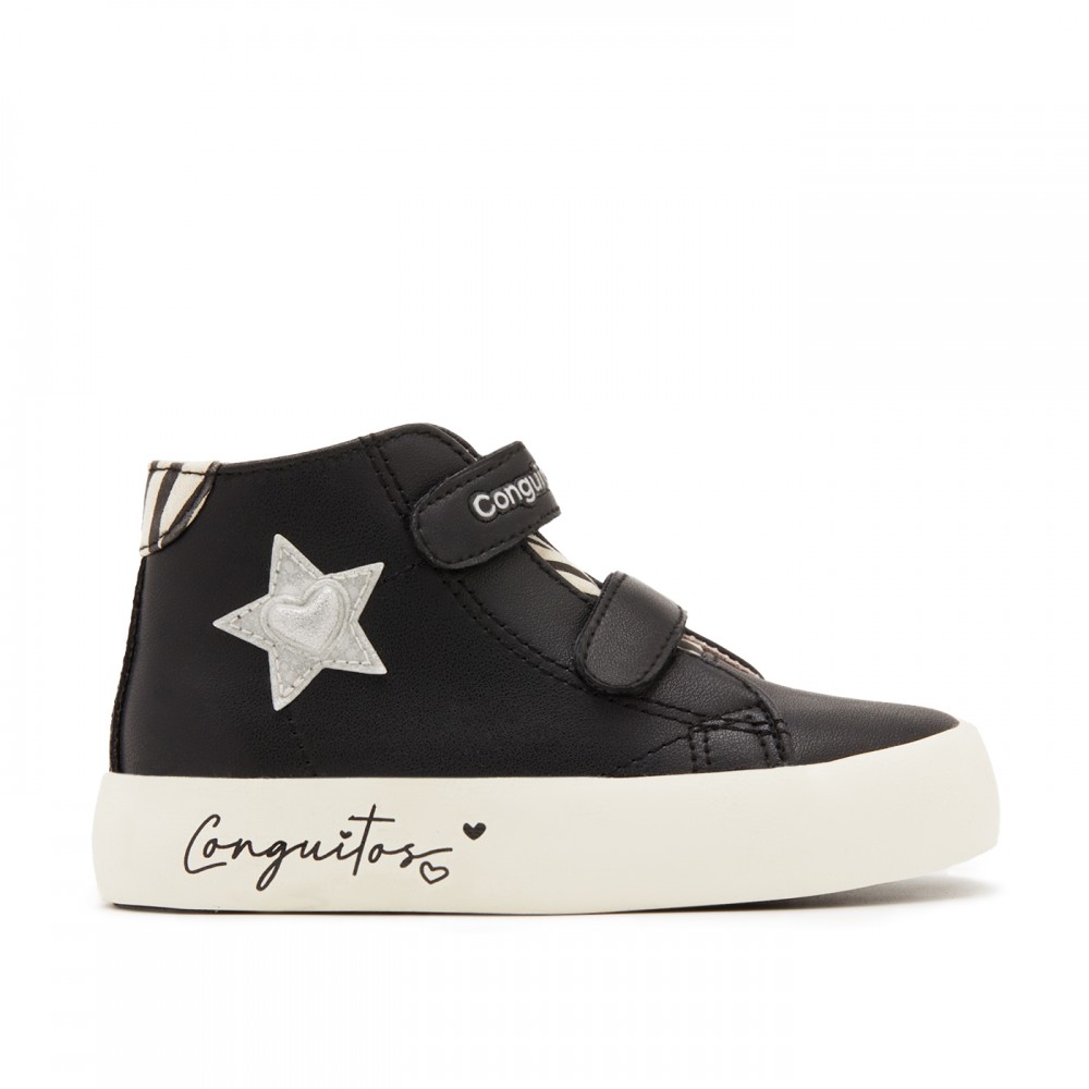 SNEAKERS BOT ESTRELLA BLACK