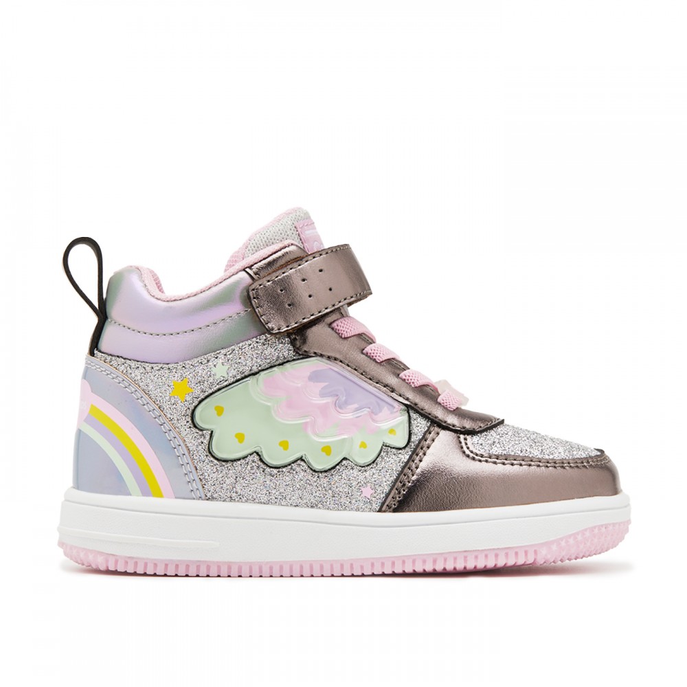 DEPORTIVO BOTA LUCES PEWTER