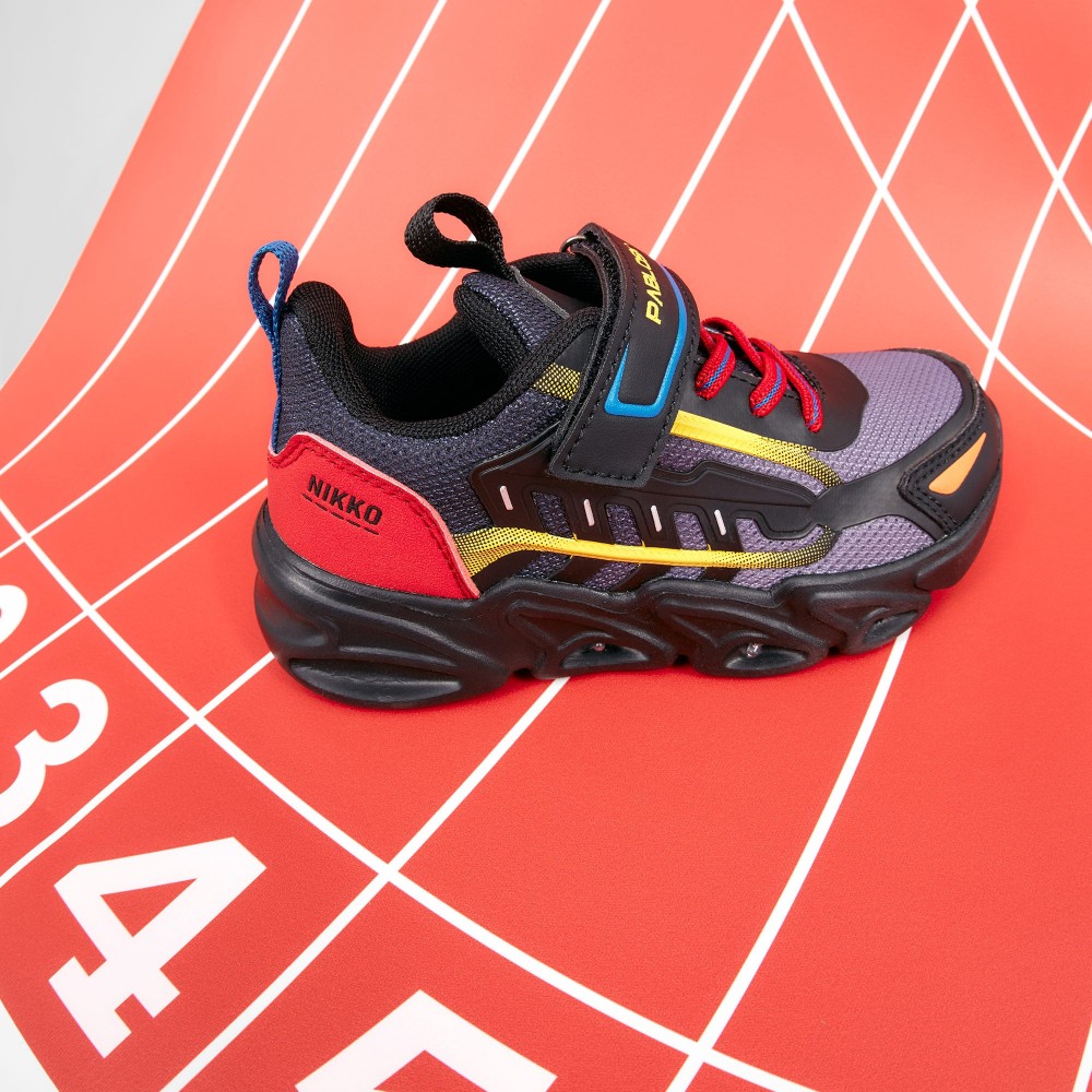 DEPORTIVO LUCES BLACK/GREY