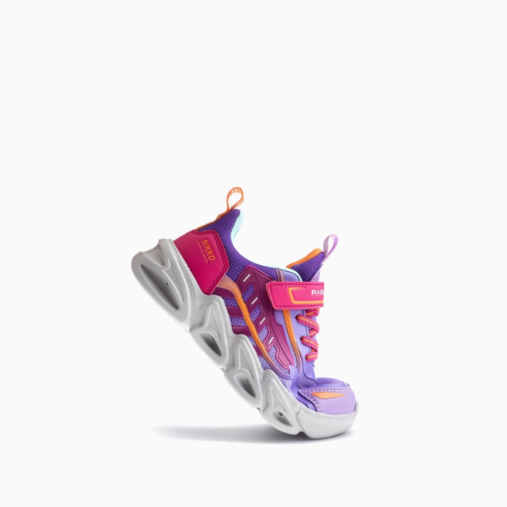 DEPORTIVO LUCES LILA/MAGENTA