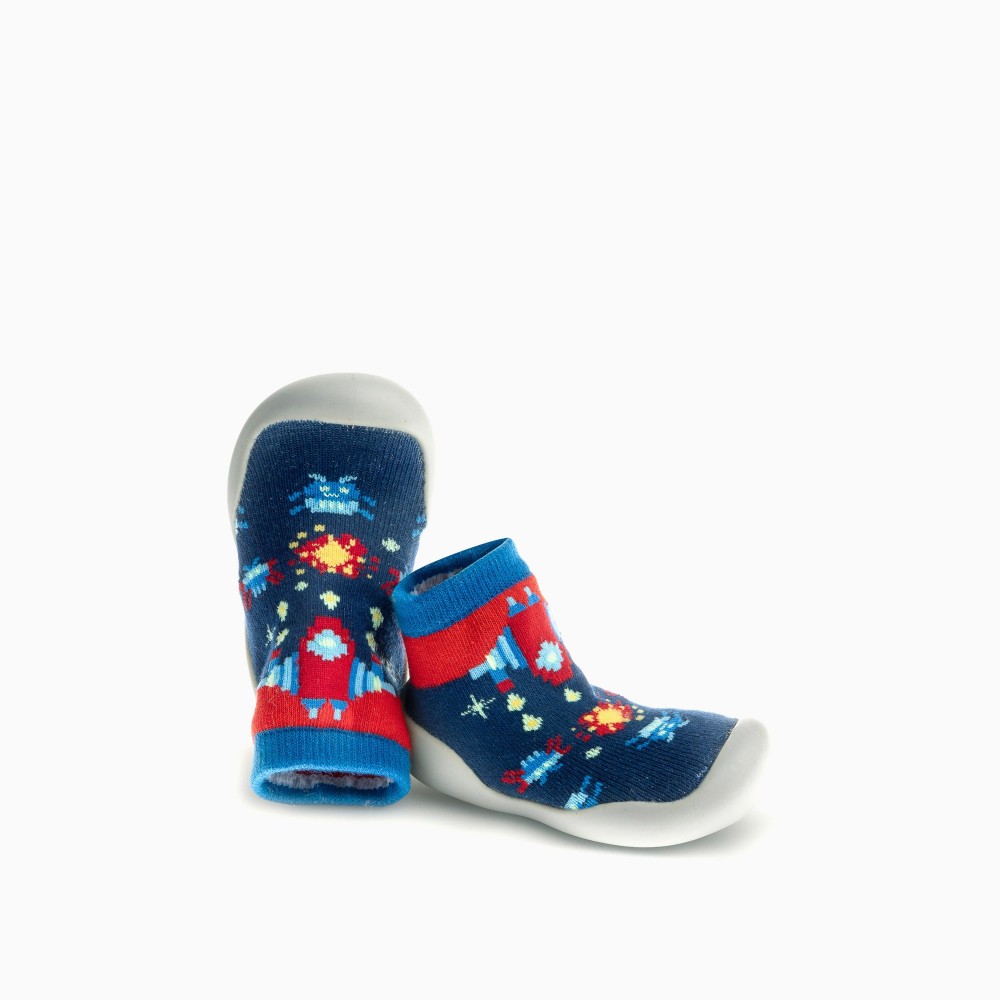 CALCETIN ANTIDESLIZANTE SPACE 07