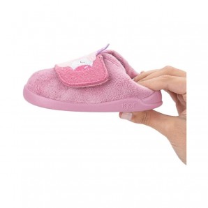ZAPATILLA VELCRO BAREFOOT UNICORNIO ROSA