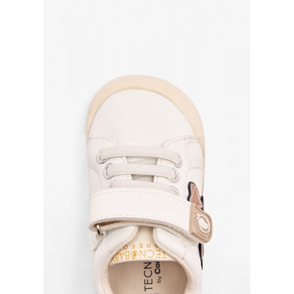 ZAPATITO BAREFOOT CORAZONES WHITE