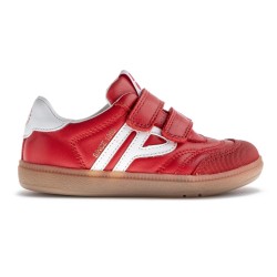DEPORTIVO VELCROS BAREFOOT CEREZA