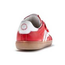 DEPORTIVO VELCROS BAREFOOT CEREZA