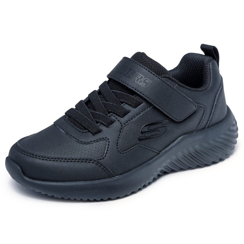 DEPORTIVO ELASTICO Y VELCRO BLACK