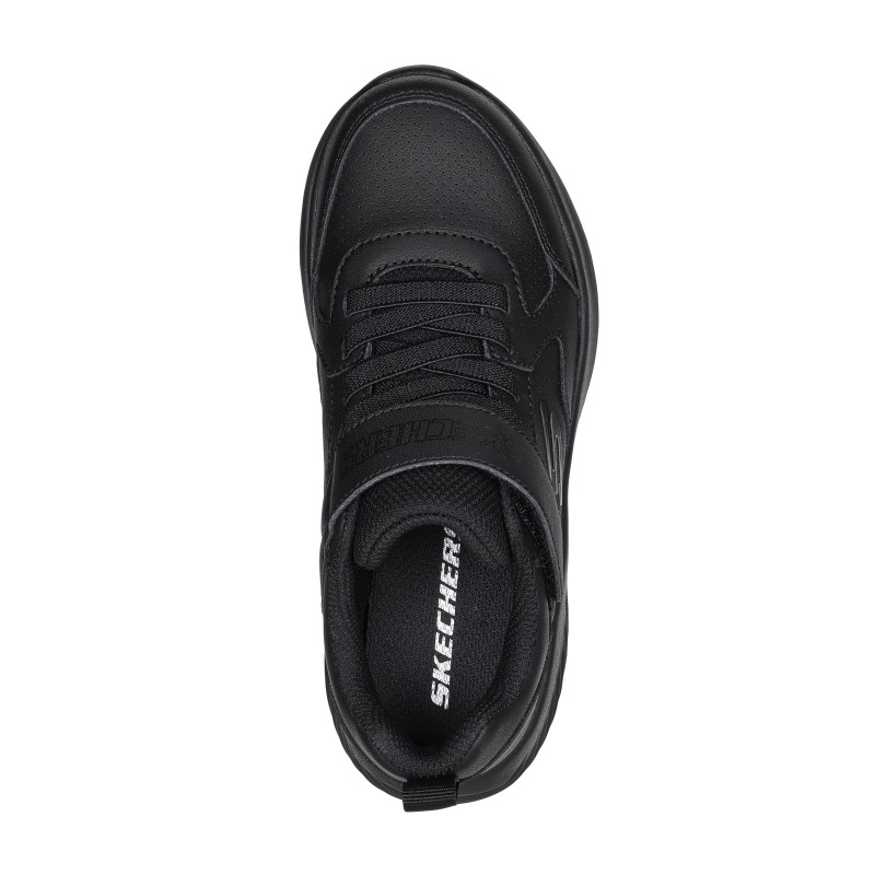 DEPORTIVO ELASTICO Y VELCRO BLACK
