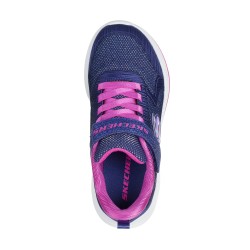 DEPORTIVO ELASTICO Y VELCRO GRIS-ROSA