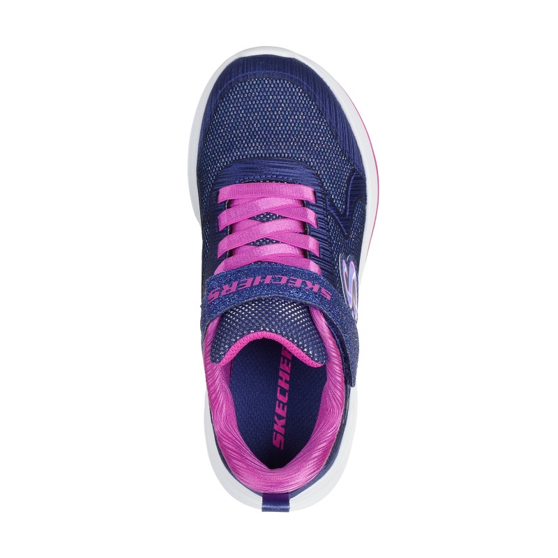 DEPORTIVO ELASTICO Y VELCRO GRIS-ROSA