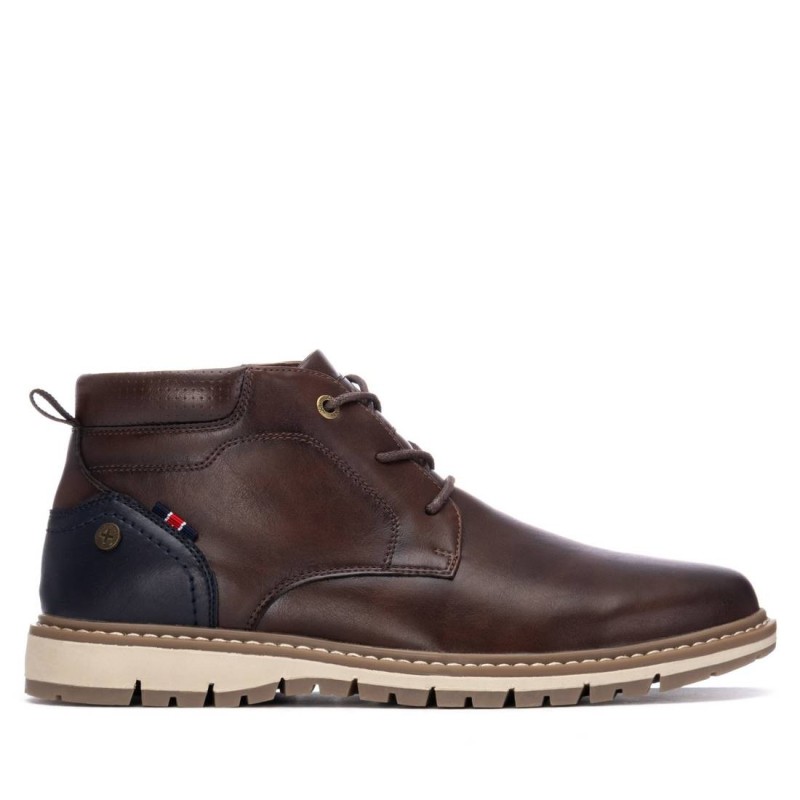 BOTIN CORDONES MARRON