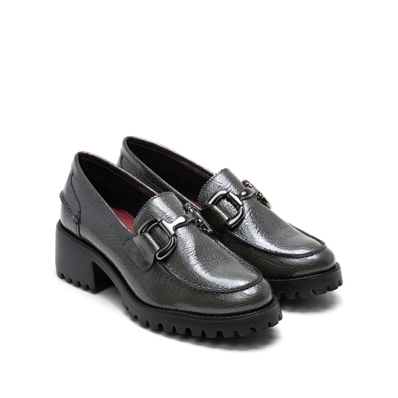 MOCASIN ESTRIBO ANTRACITA