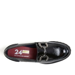 MOCASIN ESTRIBO NEGRO