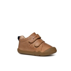 BOTITA VELCROS NAPPA COGNAC