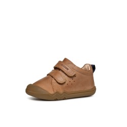 BOTITA VELCROS NAPPA COGNAC