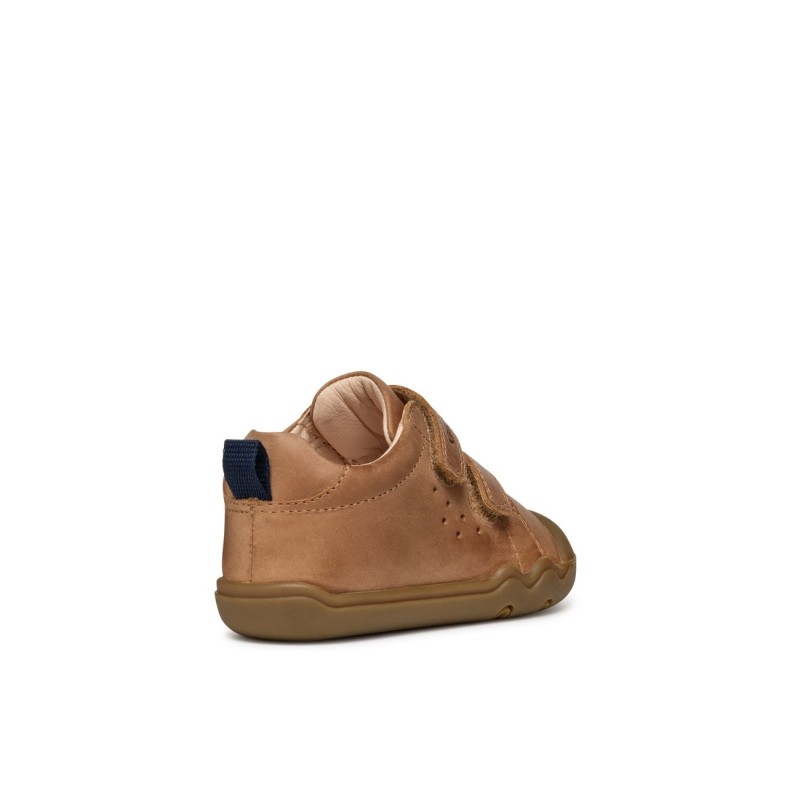 BOTITA VELCROS NAPPA COGNAC