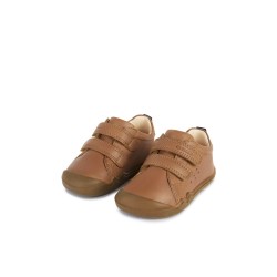 BOTITA VELCROS NAPPA COGNAC