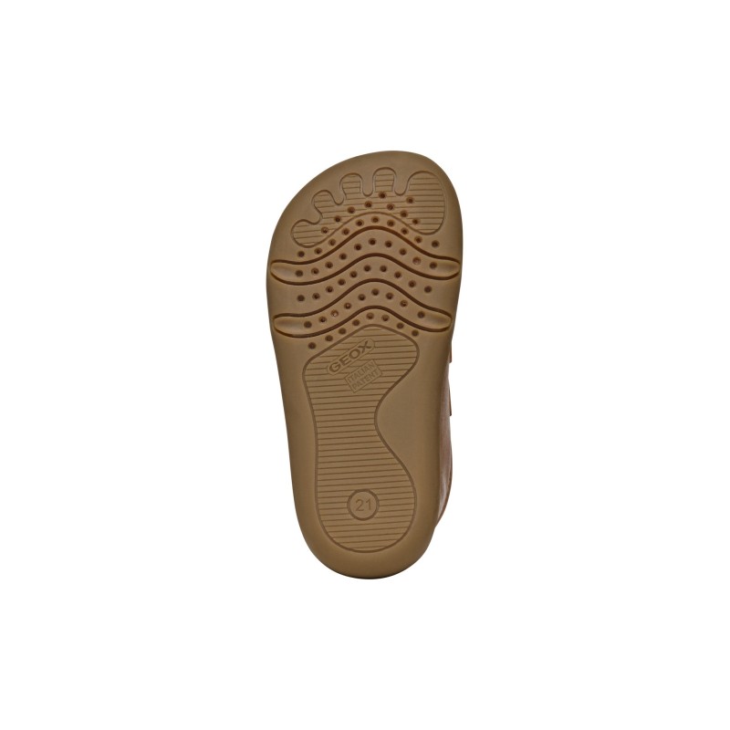 BOTITA VELCROS NAPPA COGNAC