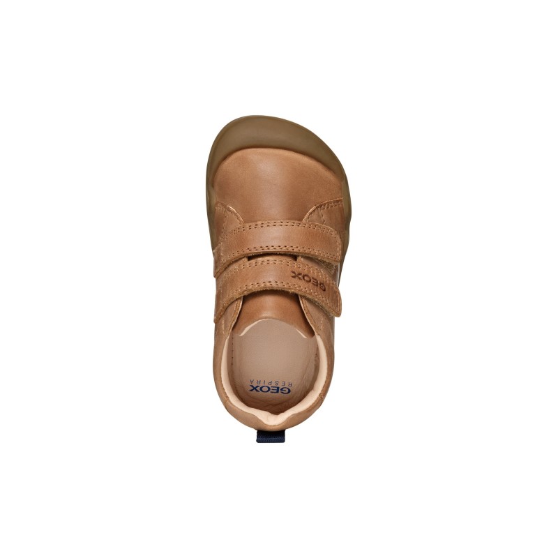 BOTITA VELCROS NAPPA COGNAC