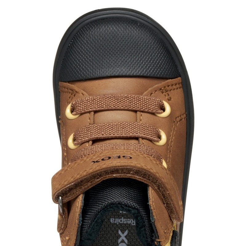 BOTITA ELASTICOS Y VELCRO TOBACCO/BLACK
