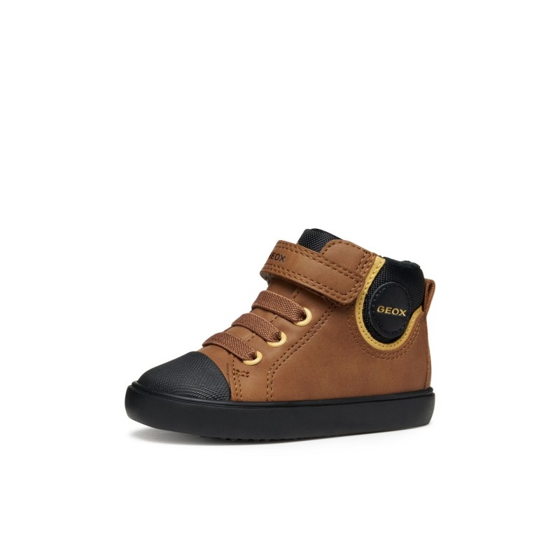 BOTITA ELASTICOS Y VELCRO TOBACCO/BLACK