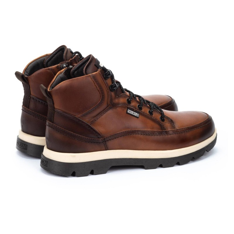 BOTIN CORDONES CUERO