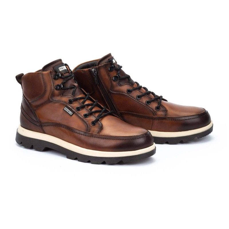 BOTIN CORDONES CUERO