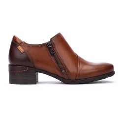 ZAPATO ABOTINADO CREMALLERA CUERO