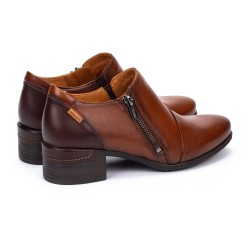 ZAPATO ABOTINADO CREMALLERA CUERO