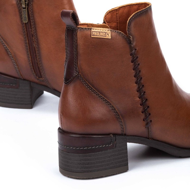 BOTIN CREMALLERA VISTA CUERO