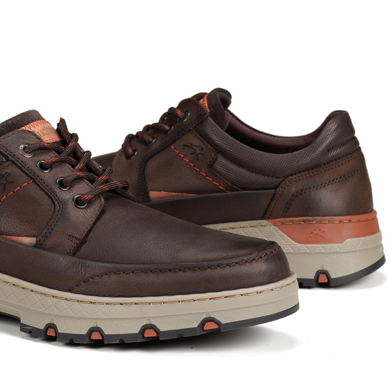 BLUCHER CORDON AFELPADO CASTAÑO+COM.2