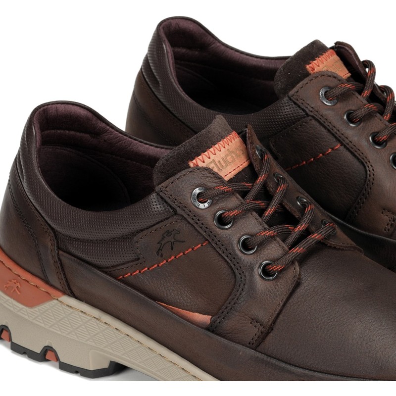BLUCHER CORDON AFELPADO CASTAÑO+COM.2