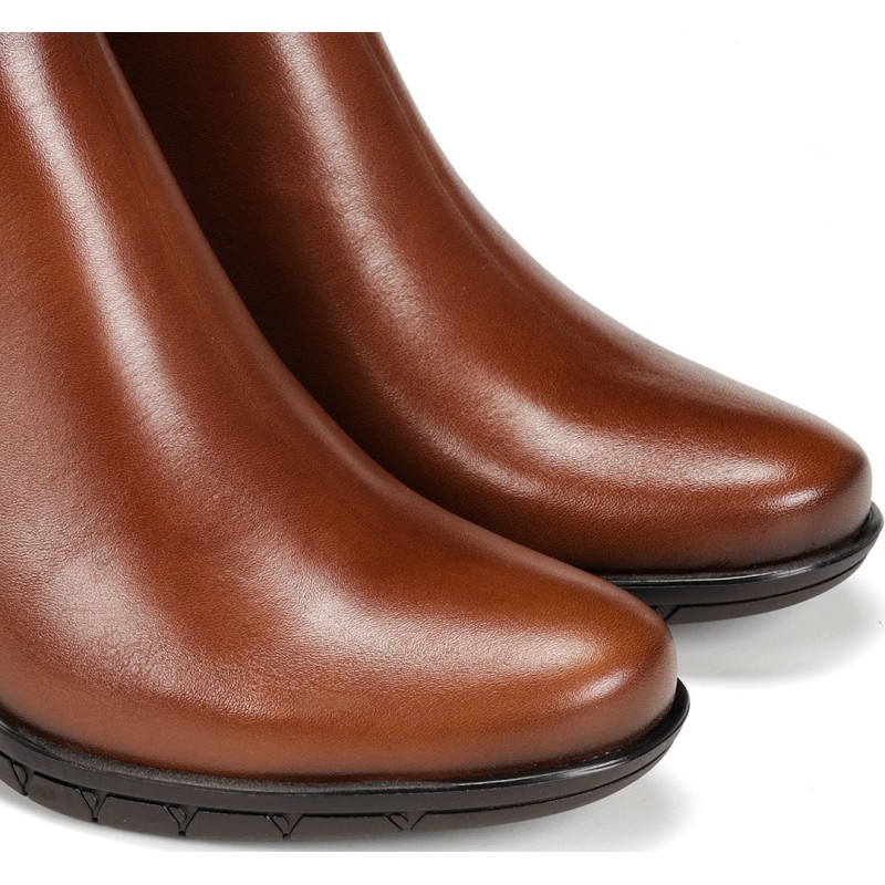 BOTIN ADORNO TOBILLO CUERO