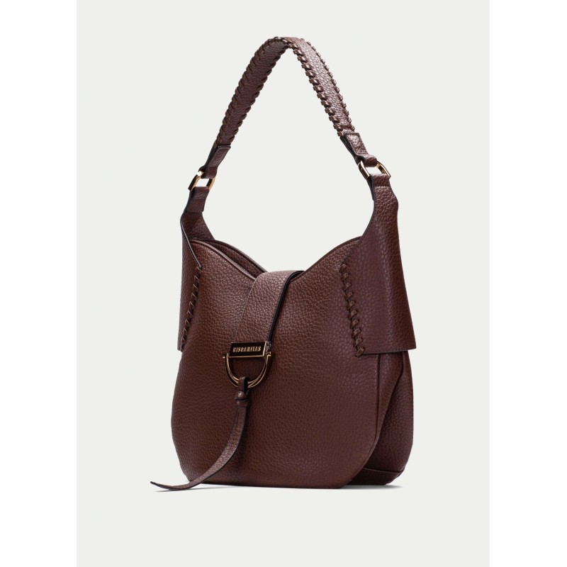BOLSO MEDIA LUNA AVELLANA