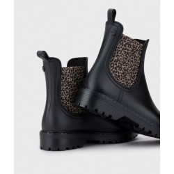 BOTIN LLUVI ELASTICO LATERAL NEGRO