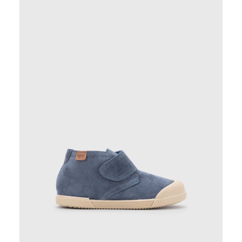 BOTITA VELCRO SERRAJE BAREFOOT JEANS