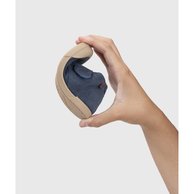 BOTITA VELCRO SERRAJE BAREFOOT JEANS