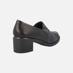 ZAPATO ABOTINADO LYCRA NEGRO
