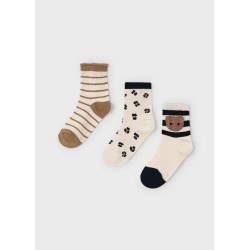 SET 3 CALCETINES NEGRO