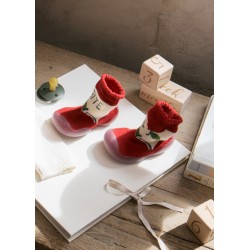 CALCETIN SUELA GUINDA