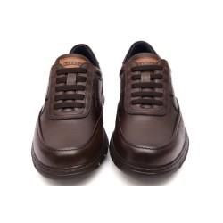 ZAPATO ELASTICOS MARRON