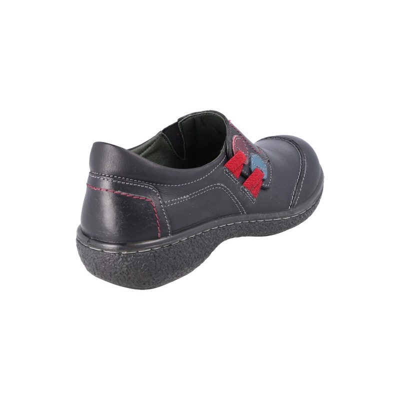 ZAPATO ABOTINADO GOMAS NEGRO